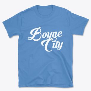 Boyne City Michigan Vintage Team Basic T-Shirt