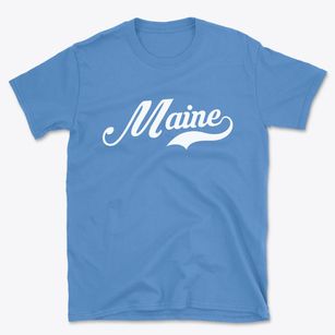 Maine Wisconsin Vintage Team Basic T-Shirt