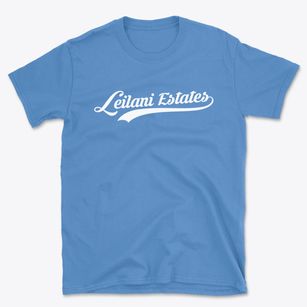 Leilani Estates Hawaii Vintage Team Basic T-Shirt
