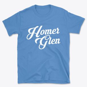 Homer Glen Illinois Vintage Team Basic T-Shirt