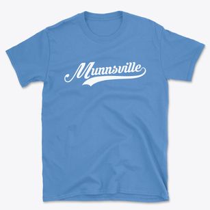 Munnsville New York Vintage Team Basic T-Shirt