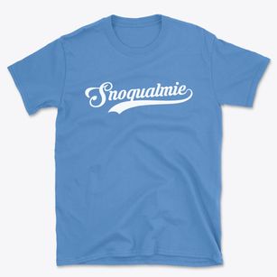 Snoqualmie Washington Vintage Team Basic T-Shirt