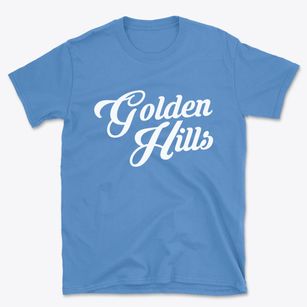 Golden Hills California Vintage Team Basic T-Shirt