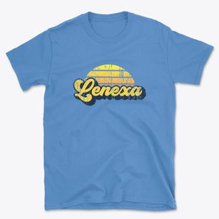 Lenexa Kansas Sublime Sunset Basic T-Shirt