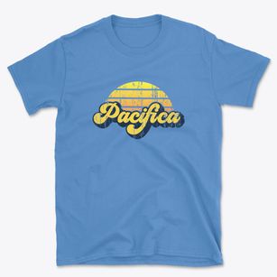 Pacifica California Sublime Sunset Basic T-Shirt