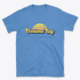 Oakland City Indiana Sublime Sunset Basic T-Shirt