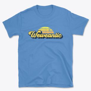 Weweantic Massachusetts Sublime Sunset Basic T-Shirt