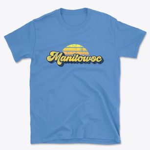 Manitowoc Wisconsin Sublime Sunset Basic T-Shirt