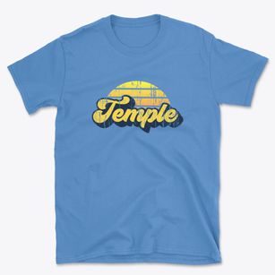 Temple Pennsylvania Sublime Sunset Basic T-Shirt