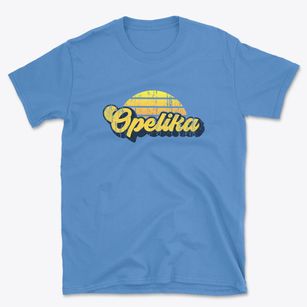 Opelika Alabama Sublime Sunset Basic T-Shirt