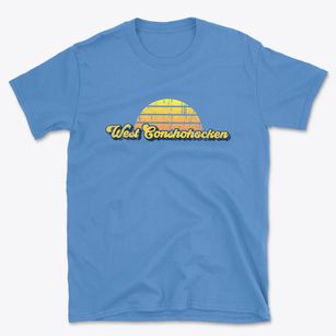 West Conshohocken Pennsylvania Sublime Sunset Basic T-Shirt
