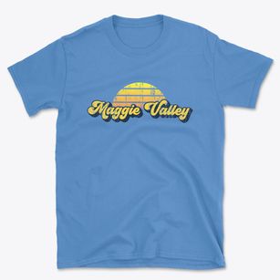 Maggie Valley North Carolina Sublime Sunset Basic T-Shirt