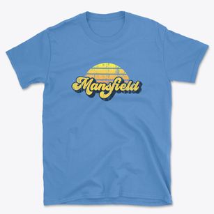 Mansfield Arkansas Sublime Sunset Basic T-Shirt