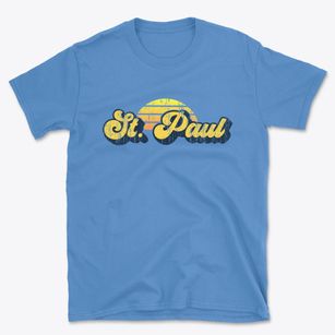 St. Paul Kansas Sublime Sunset Basic T-Shirt