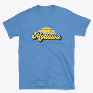 Mettawa Illinois Sublime Sunset Basic T-Shirt