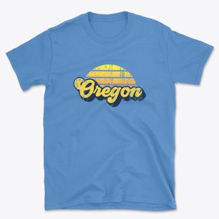 Oregon Ohio Sublime Sunset Basic T-Shirt