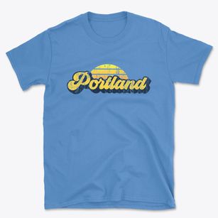 Portland Texas Sublime Sunset Basic T-Shirt