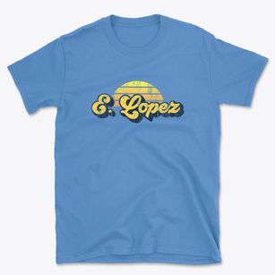 E. Lopez Texas Sublime Sunset Basic T-Shirt