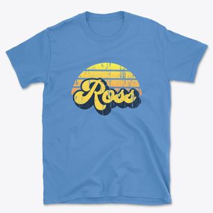Ross Wisconsin Sublime Sunset Basic T-Shirt