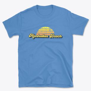 Manhattan Beach Minnesota Sublime Sunset Basic T-Shirt