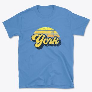York North Dakota Sublime Sunset Basic T-Shirt