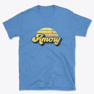Amory Mississippi Sublime Sunset Basic T-Shirt