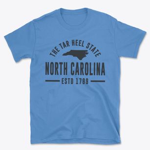  North Carolina Motto Basic T-Shirt