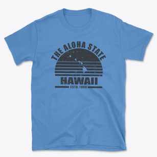  Hawaii Sunset Basic T-Shirt