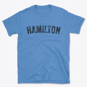 Hamilton North Carolina Timeless Retro Basic T-Shirt