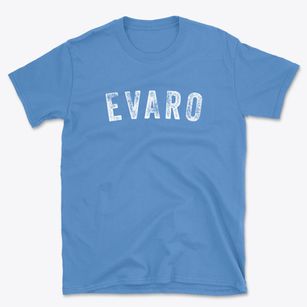 Evaro Montana Timeless Retro Basic T-Shirt