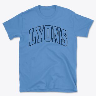 Lyons Colorado Trendy Block Basic T-Shirt