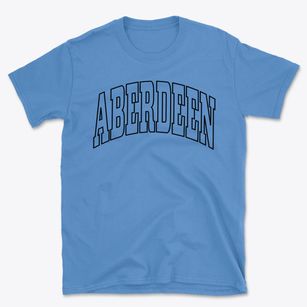 Aberdeen Ohio Trendy Block Basic T-Shirt