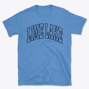 Lime Lake New York Trendy Block Basic T-Shirt