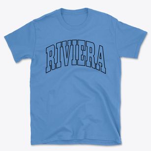 Riviera Texas Trendy Block Basic T-Shirt