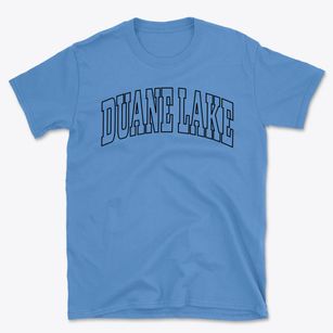 Duane Lake New York Trendy Block Basic T-Shirt