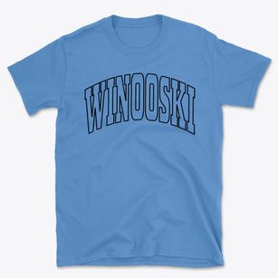 Winooski Vermont Trendy Block Basic T-Shirt