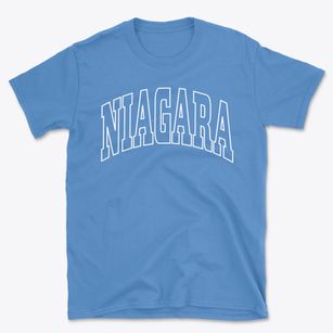 Niagara Wisconsin Trendy Block Basic T-Shirt