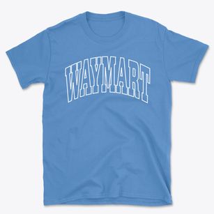 Waymart Pennsylvania Trendy Block Basic T-Shirt
