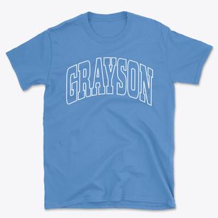 Grayson Louisiana Trendy Block Basic T-Shirt
