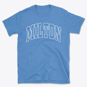 Milton New York Trendy Block Basic T-Shirt