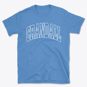Crandall Indiana Trendy Block Basic T-Shirt