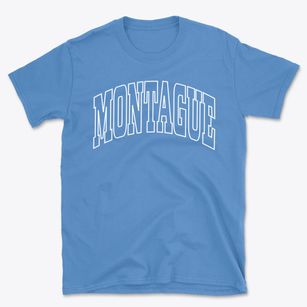 Montague New York Trendy Block Basic T-Shirt