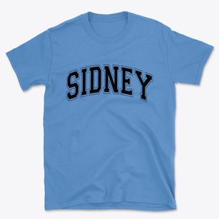 Sidney Nebraska Varsity Basic T-Shirt