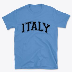 Italy New York Varsity Basic T-Shirt