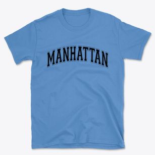 Manhattan Illinois Varsity Basic T-Shirt