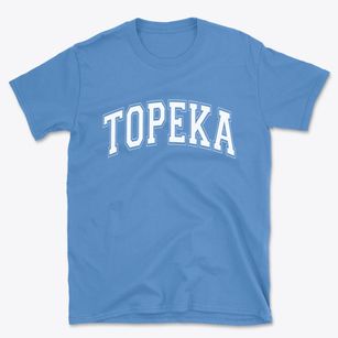 Topeka Kansas Varsity Basic T-Shirt