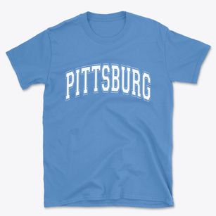 Pittsburg New Hampshire Varsity Basic T-Shirt