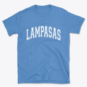 Lampasas Texas Varsity Basic T-Shirt