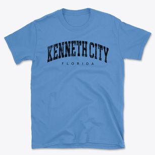 Kenneth City Florida Urban Vibe Basic T-Shirt
