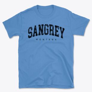 Sangrey Montana Urban Vibe Basic T-Shirt